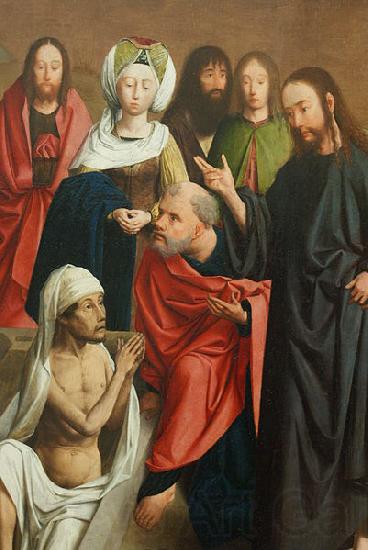 Geertgen Tot Sint Jans The resurrection of Lazarus Spain oil painting art